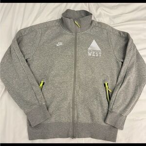 Vintage Y2K Nike Sportswear Athletics West Full Zip Sweatshirt Rare from Europe